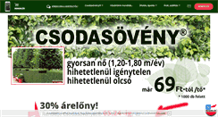 Desktop Screenshot of csodasoveny.hu